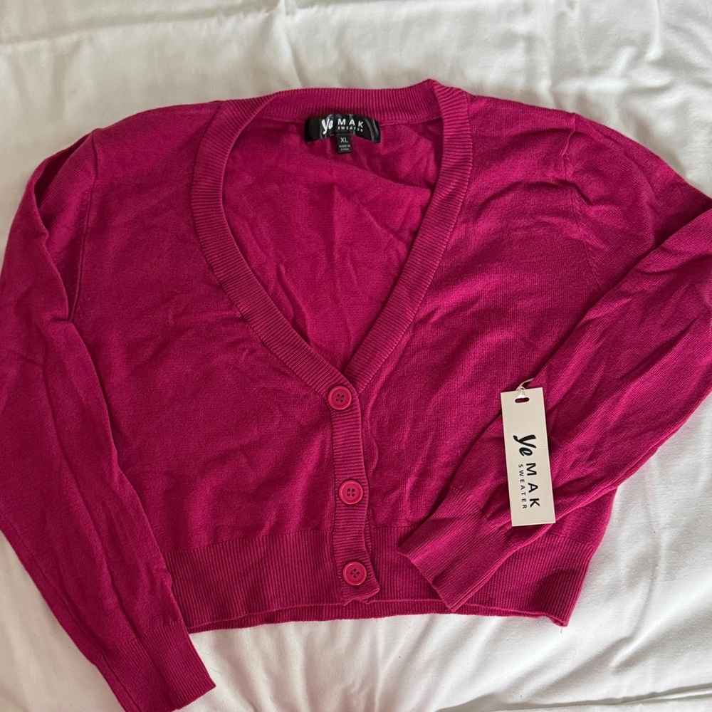 Women's Pink Sweater by Ye Mak